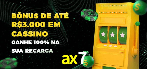 ax7 melhor bônus de depósito